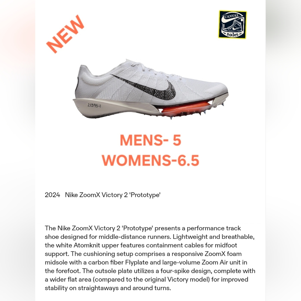 [M-5] Nike ZoomX Victory 2 ☆Prototype☆